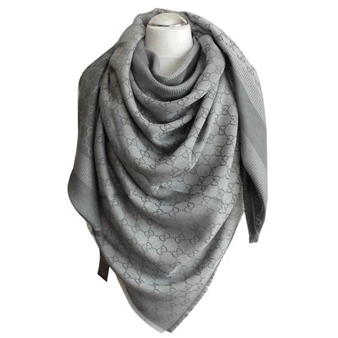 gucci grey scarf womens|gucci neckerchief.